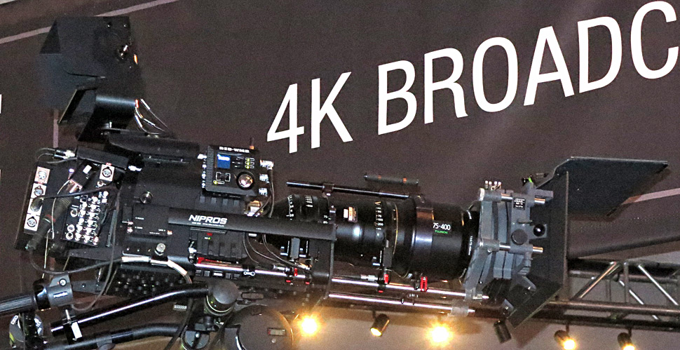 Equipment für die 4K-Live-Produktion 