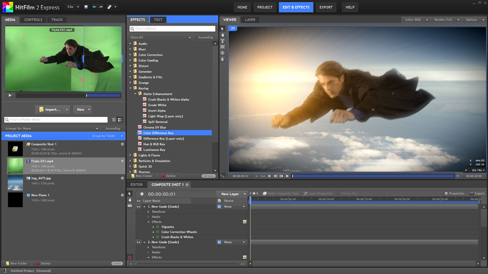 download hitfilm express free editing and vfx software