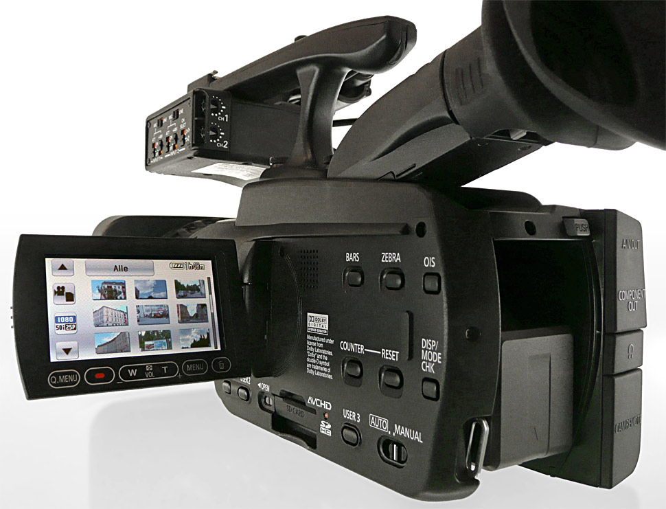 Panasonic Camcorder Ag Hmc41 Na Kleiner Film Tv Video De