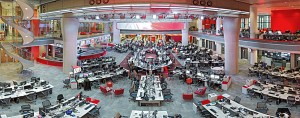 BBC, London, Newsroom, © Nonkonform