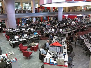 BBC, London, Newsroom, © Nonkonform