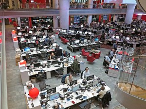 BBC, London, Newsroom, © Nonkonform