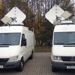T-Systems: SNG-Fahrzeug für HD via Satellit
