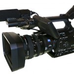 HDV-Camcorder von Sony mit CF-Card-Dockrecorder