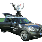 Broadcast Solutions zeigt beim RME kompakten Web-Ü-Wagen auf Basis eines Mini Countryman
