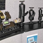 NAB2008: Gerätehalter in unterschiedlichen Größen