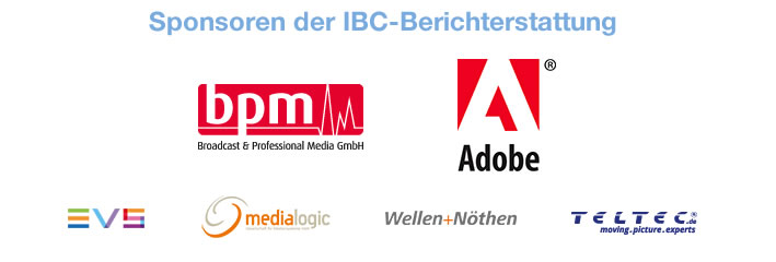IBC2013 Sponsoren