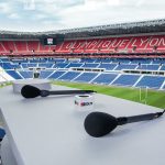 Riedel-Technik im Stadion von Olympique Lyon