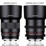 Samyang zeigt neue 35mm-Objektive für Foto und Video
