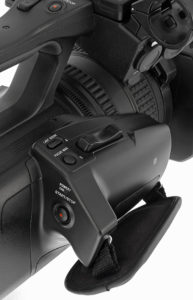 Camcorder Sony PXW-Z150, Detail Griff