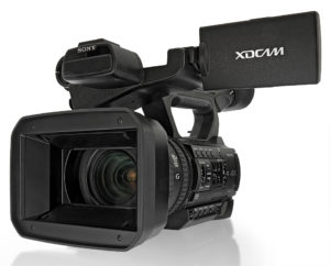 Camcorder Sony PXW-Z150, Frontansicht