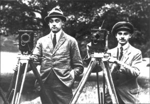 Arri wird 100 - Robert Richter (links) und August Arnold.