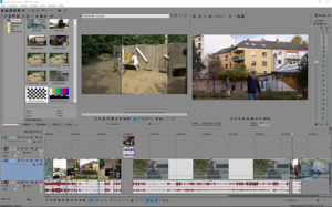 Vegas Pro 14, Screenshot