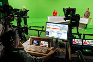 SWR, Studio E, Studiodirector, Virtual Set