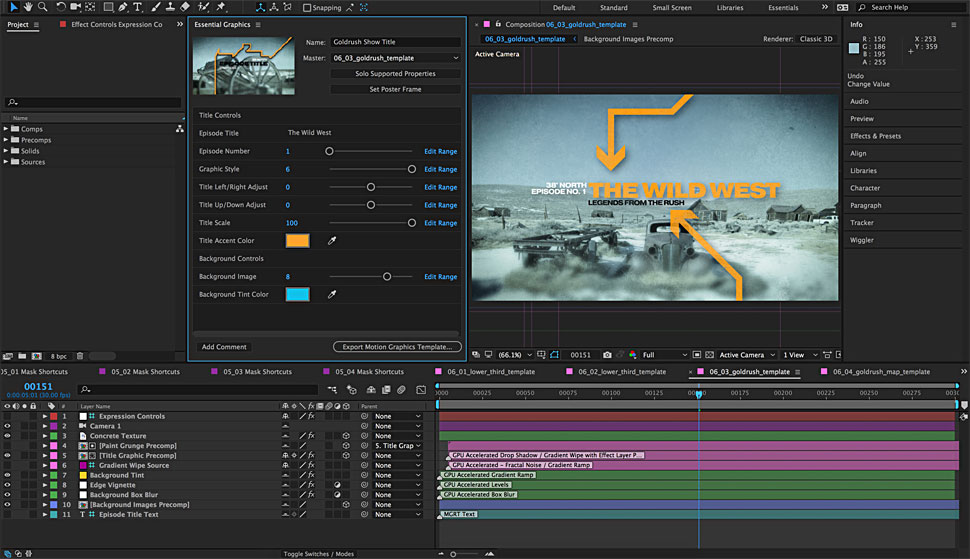 essential graphics adobe premiere