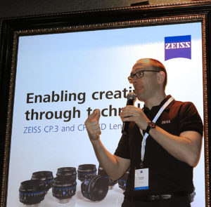 Christophe Casenave, Zeiss, Cinema Products