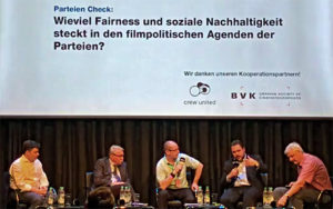 Filmfest, AUF, Podiumsdikussion