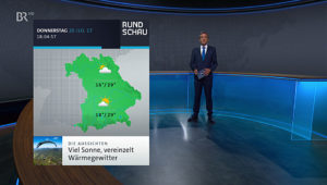 BR, Rundschau, Virtual Set