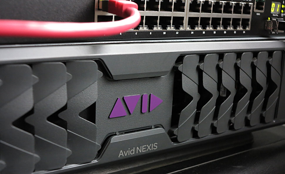 Avid, Nexis, Storage, Front