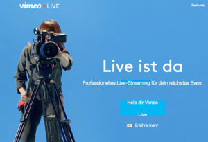 Vimeo übernimmt Livestream