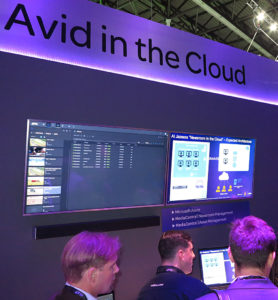 Avid, IBC2017, Cloud