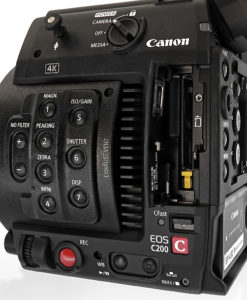 Canon, C200, Detail