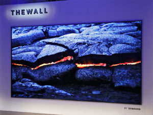 MicroLED-Technologie, Display, Samsung, The Wall