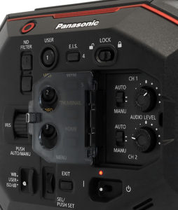 Kamera, Panasonic EVA1, Tasten