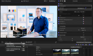 FCPX 10.4, Screen