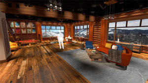 IBC Rooftop Winter Lodge Set, NBC Oympics