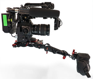 Kamera, Canon, C100, Messe-Setup