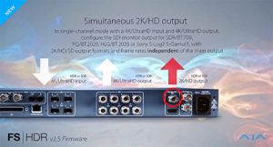 Aja, FS-HDR, Firmware, © Nonkonform