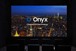 LED-Screen im Kino, Samsung, Onyx