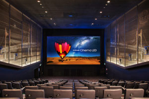 LED-Screen im Kino, Samsung, Onyx
