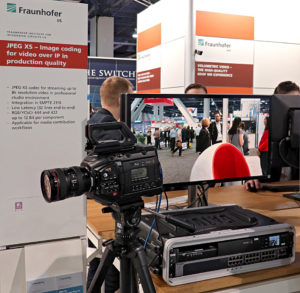 NAB2018, Fraunhofer IIS, JPEG XS, © Nonkonform