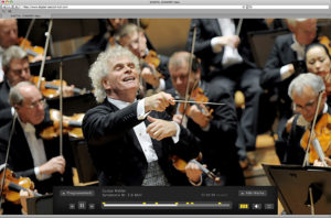 Berliner Philharmoniker, Screenshot