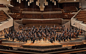 Berliner Philharmoniker, Orchester, Bühne