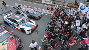 DTM, Norisring, Reporterpulk am Start, © DTM