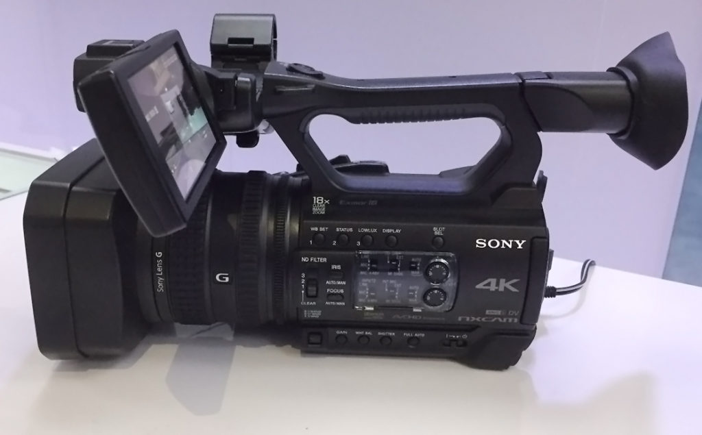 Neuer 4K Camcorder von Sony