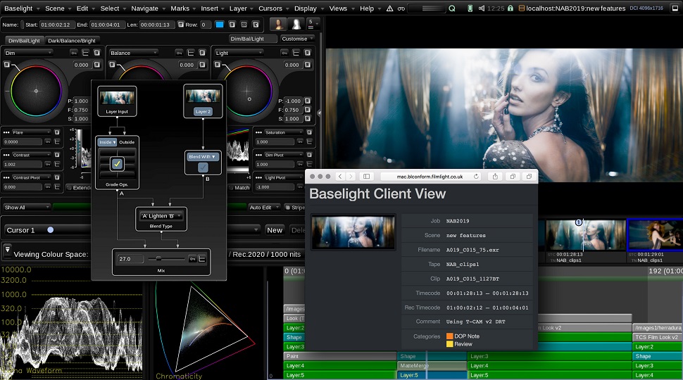 Neue Color Grading Tools bei BaseLight