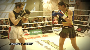 Kickboxen, Steko's Fight Night, NEP, Arri, 7Sports, On-Air-Bild