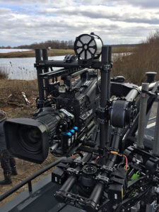 Stabilizer MōVI, Dämpfer Hybris, Kamera