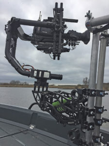 Stabilizer MōVI, Dämpfer Hybris, Kamera