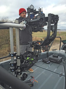 Stabilizer MōVI, Dämpfer Hybris, Kamera