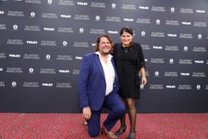 Florian Borchmeyer, Melina Leon, Award Ceremony, 37. Filmfest München, © Filmfest München/Kurt Krieger