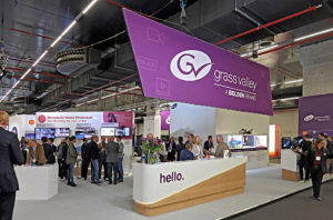 Grass Valley, Stand, IBC2019, © Nonkonform