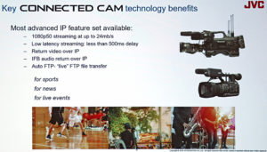 JVC, IBC2019, Connected Cams