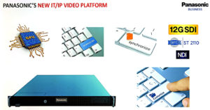 Panasonic, IBC2019, Grafik, IP-Plattform