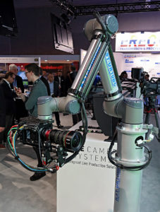 Panasonic, IBC2019, Stand, Roboterarm, KST Moschkau