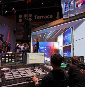 IBC2019, Vizrt, Standdemo, © Nonkonform